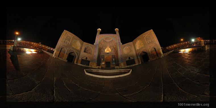Panography in print mode : Imam's Mosque [ Pishtak - Portal ]