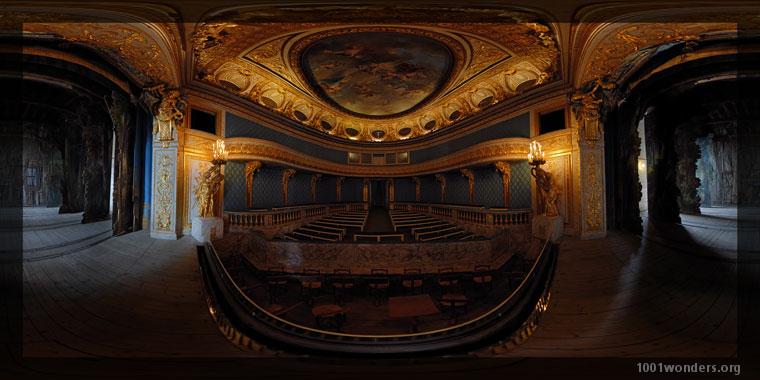 Panographie en mode impression : Petit Trianon [ Théâtre de Marie-Antoinette ]