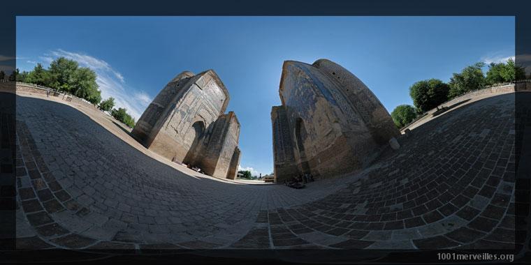 Panography in print mode : Ak-Saray's White Palace