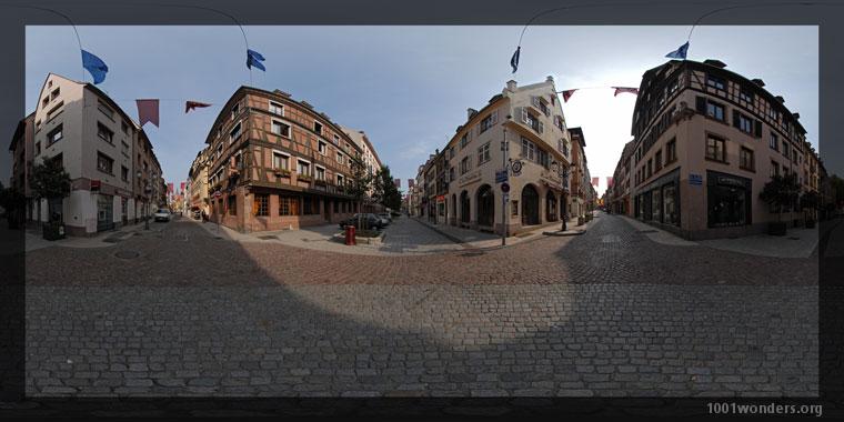 Panography in print mode : Grand'Rue