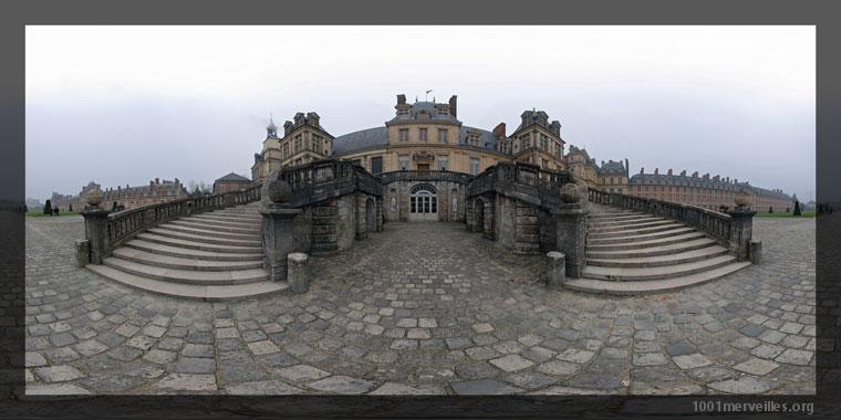 Panographie en mode impression : Cour des Adieux